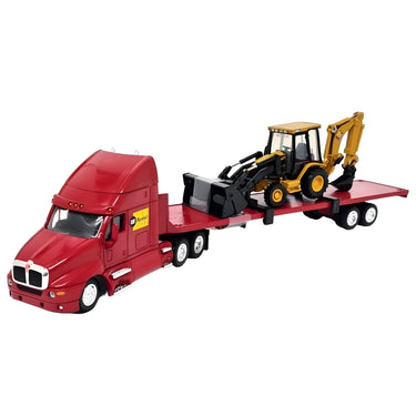 Cama Baja & Retroexcavadora 420D IT Escala 1:50 (Modelo Descontinuado) - KATZER